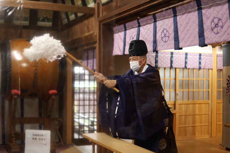 一宮浅間神社で必勝祈願!!